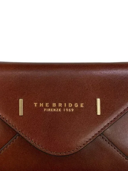 Portofel The Bridge din piele maro