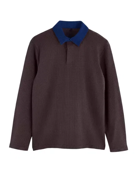 Trendyol Tricou / ciocolatiu albastru