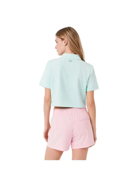 Koszulka sportowa Lacoste Loose Fit Printed zielona