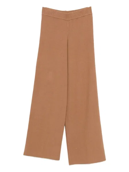 Pantaloni Twinset maro
