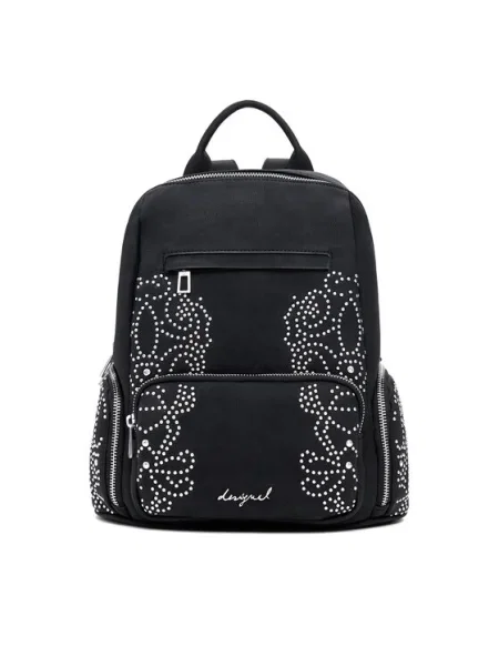 Чанта Desigual с апликация черно