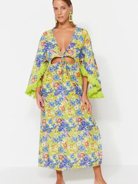 Obleka Trendyol siva