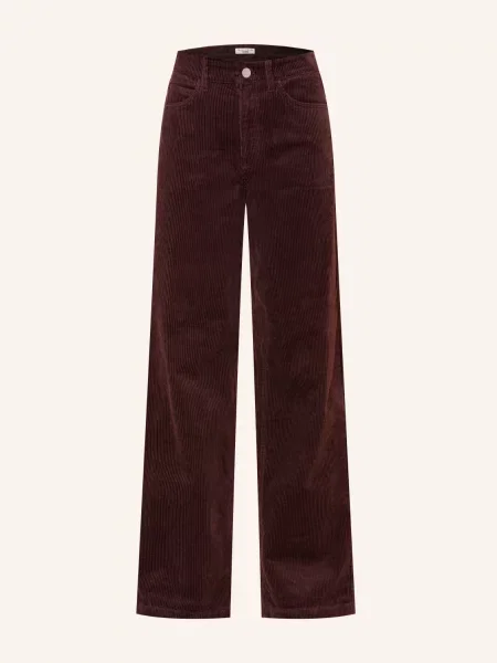Marc O'polo Denim Kordové Kalhoty tmavě hnědá