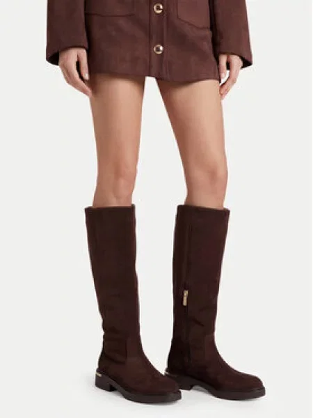 Kozačky Nine West hnědé
