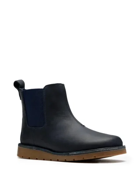 Buty do kostki dziecięce Clarks niebieskie