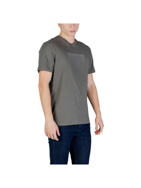 Tricou Eax gri