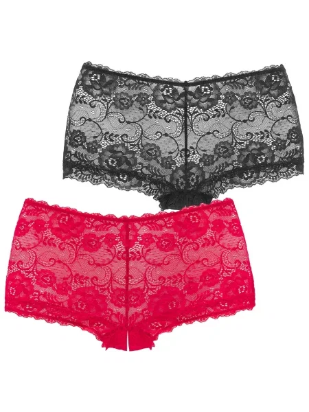PETITE FLEUR GOLD by LASCANA Slip roșu cranberry negru