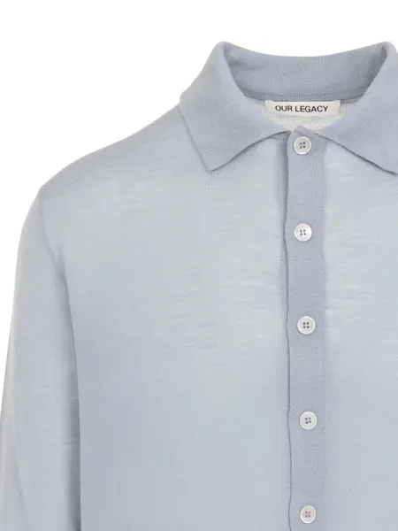 Tricou polo Our Legacy albastru