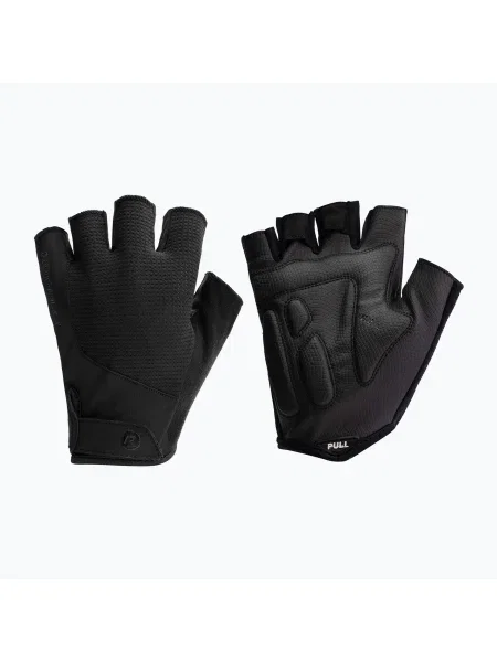 Mănuși de ciclism pentru bărbați Rogelli Essential negru