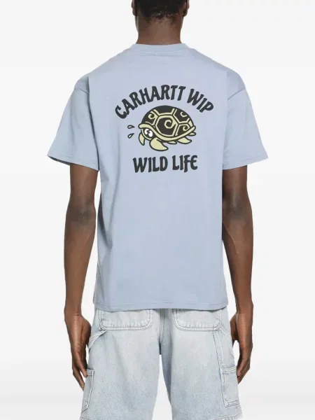 Γραφικός μπλούζα Carhartt Wip μπλε