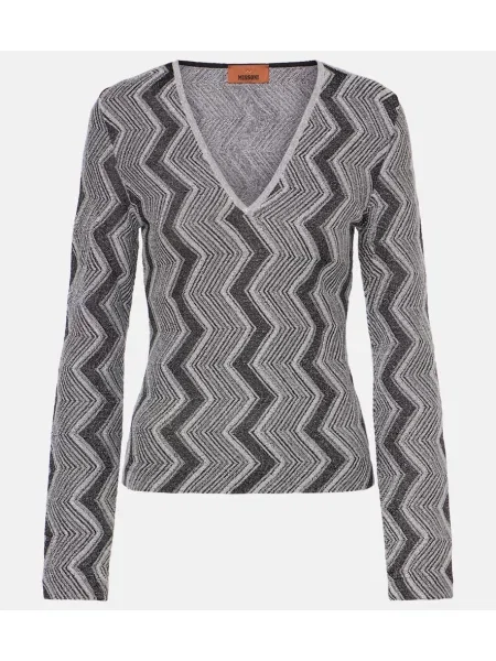 Pulover Missoni tricotate negru