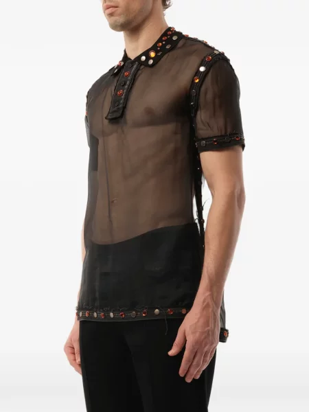 Tricou polo Givenchy negru