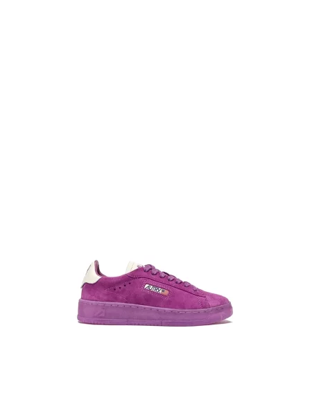 Sneakersy Autry skórzane fioletowe