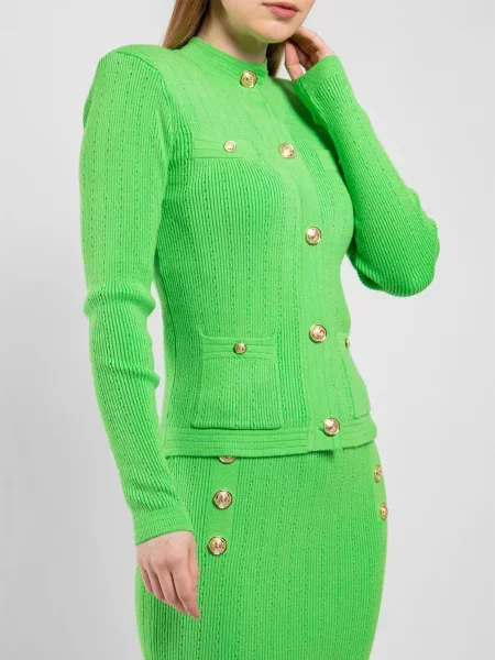 Кардиган NOSECRETS віскоза/поліестер зелений