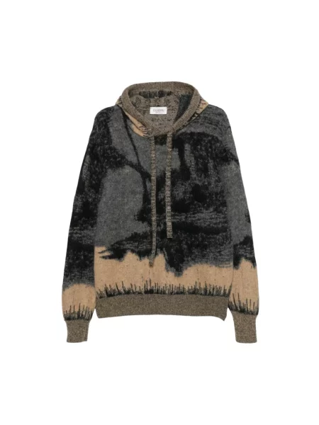 Bluza z kapturem Laneus z kapturem szara