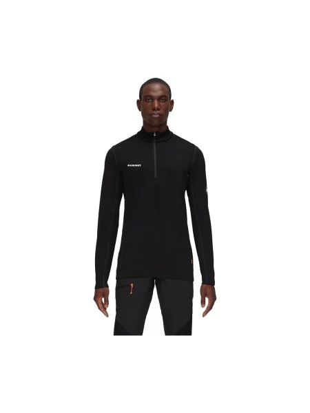 Športová mikina Mammut Aenergy ML Half Zip čierna