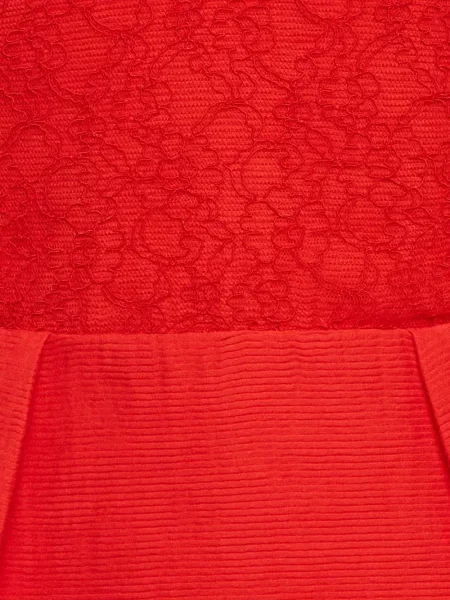 Rochie mini Sandro din dantelă roșu