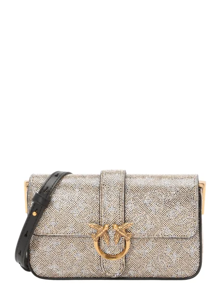 PINKO Geantă Love One Slouchy Baby AI PCPL auriu