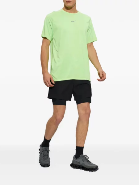 Sală de gimnastică pantaloni scurți Nike cu cordon din jerseu negru