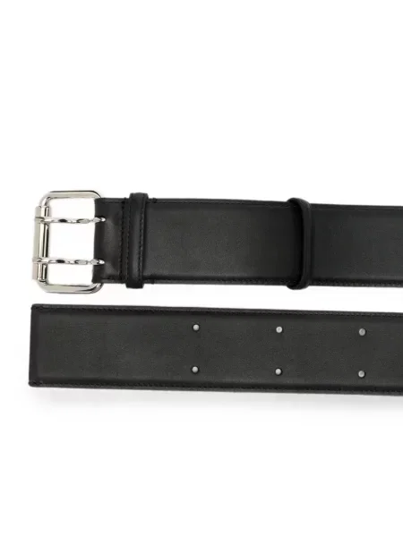 Curea Givenchy din piele cu tepi negru