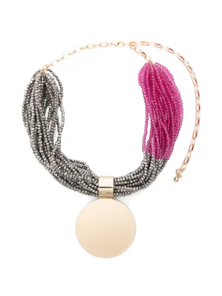 Висулка Antonelli мъниста сиво