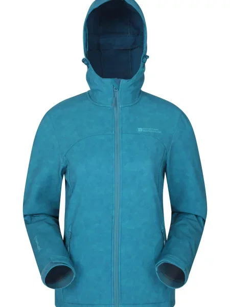 Kurtka Mountain Warehouse z nadrukiem softshell