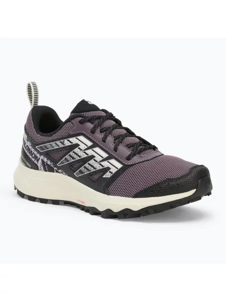 Női futócipő Salomon Wander moonscape/black/pastel lilac Wander fekete