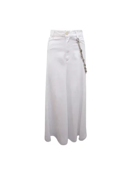 Spódnica maxi Pinko biała