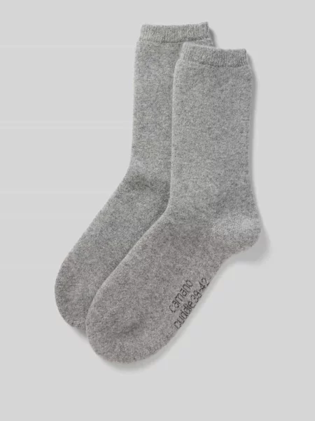 Skarpetki o kroju regular fit z mieszanki wełny z dodatkiem model ‘Cosy’ Camano