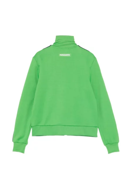Mikina na zips Patrizia Pepe zelená