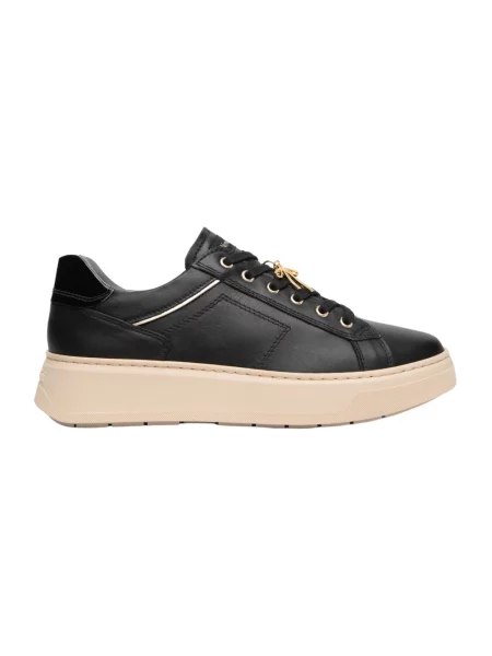 Sneakersy Nerogiardini skórzane czarne