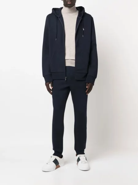 Kalhoty Polo Ralph Lauren s výšivkou modré