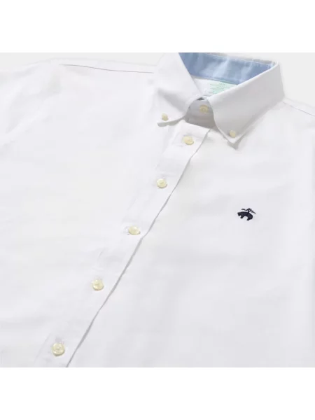 Koszula Brooks Brothers z twillu biała