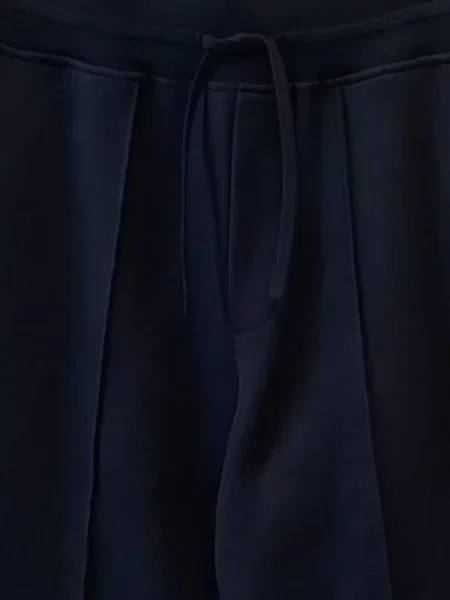 Pantaloni Loro Piana plisate albastru