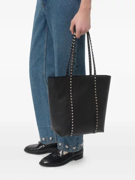 Geantă Valentino Garavani negru