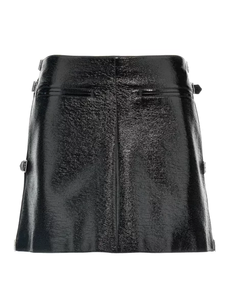 Mała mały spódnica mini Courreges czarna