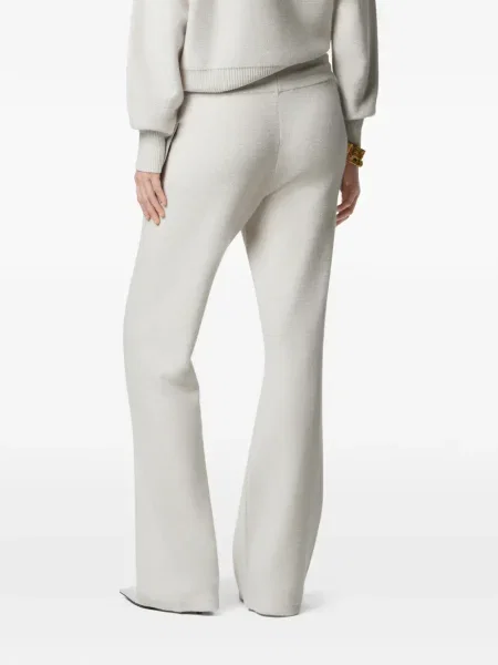 Pantaloni Versace tricotate gri