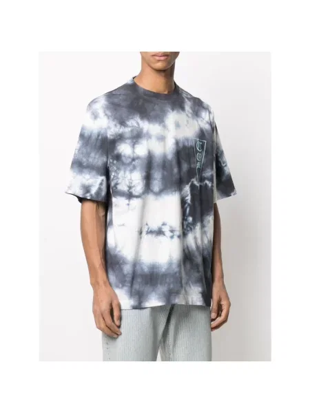 Koszulka Marcelo Burlon wiązana z logo szara