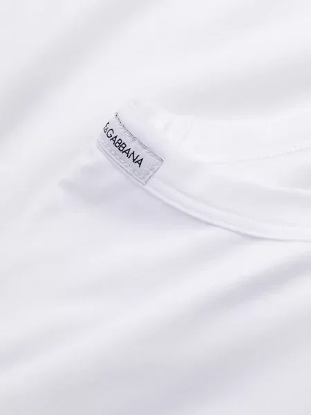Marškinėliai Dolce & Gabbana kaušelis balta