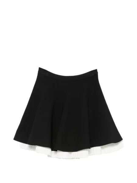 Fusta mini Sandro tricotate negru