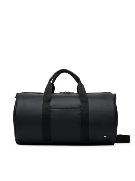 Tommy Hilfiger Geantă Th Foundation Duffle negru
