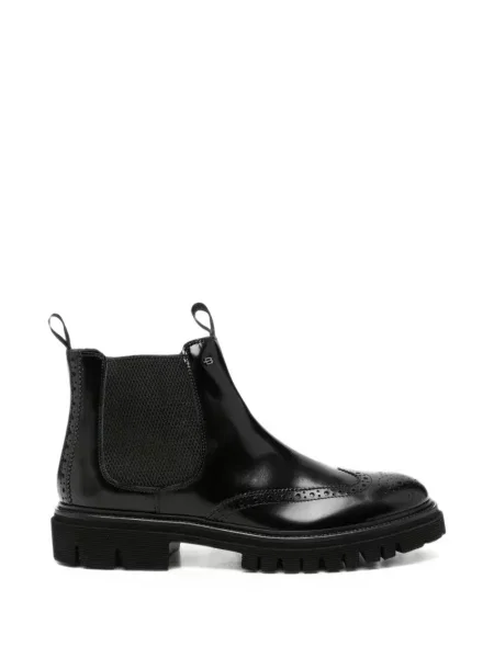 Brogues Baldinini din piele negru