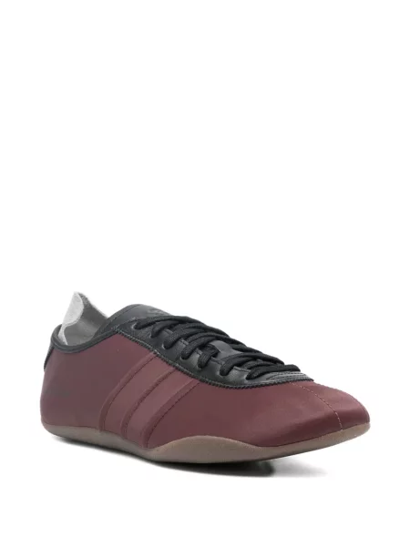 Sneakerși Y-3 cu șireturi din dantelă maro