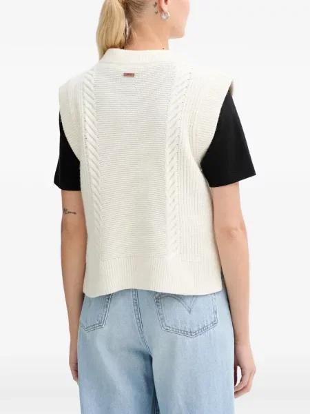 Curea Levi's® cu broderie cu cataramă cu dungi albastru