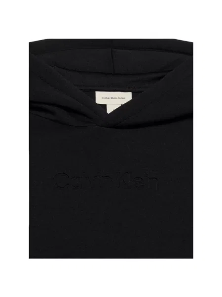 Mikina Calvin Klein Jeans čierna