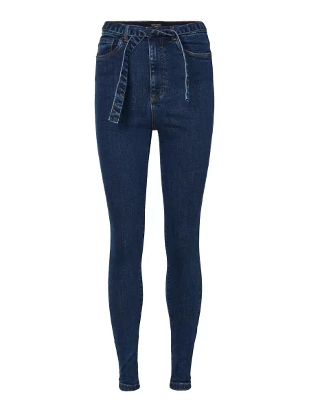 VERO MODA Džíny Loa tmavě modrá