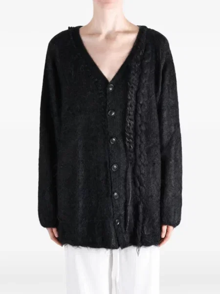 Cardigan Y's tricotate negru