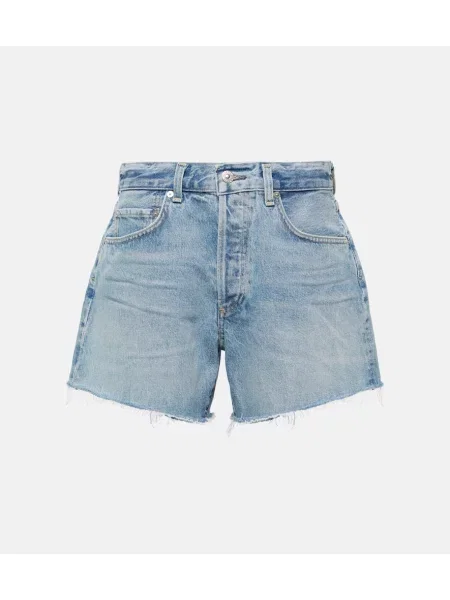 Szorty jeansowe Citizens Of Humanity niebieskie