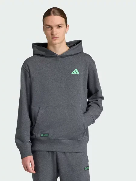 Кофта спортивна adidas комбінований верх сірий