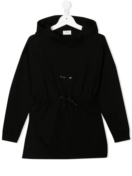 Bluza z kapturem dziecięca Fendi czarna